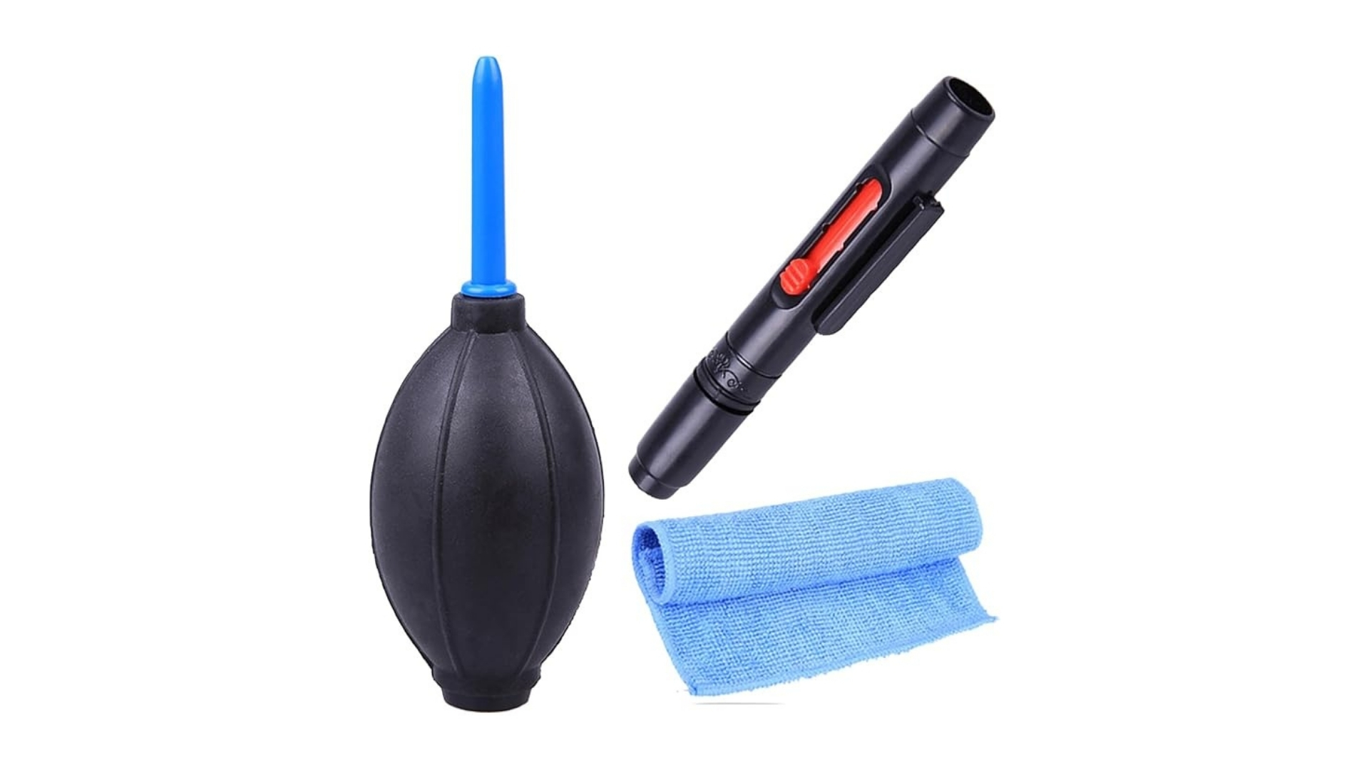 Kit de Limpeza 3 em 1 para Câmeras e Lentes
