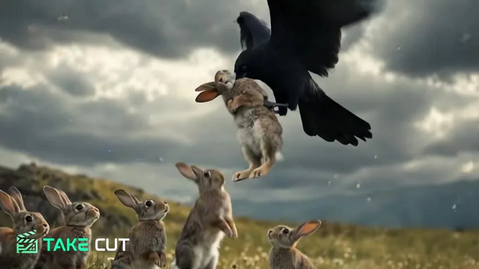 Cena cinematográfica 100% IA