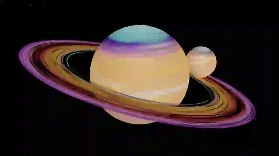 Planeta em movimento 3D